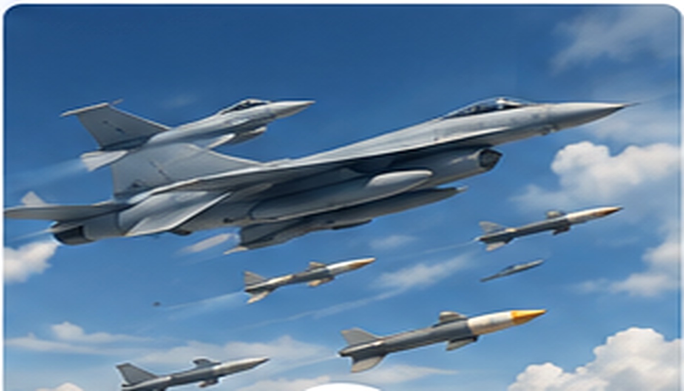 Fighter aircraft carrying air-launched stores